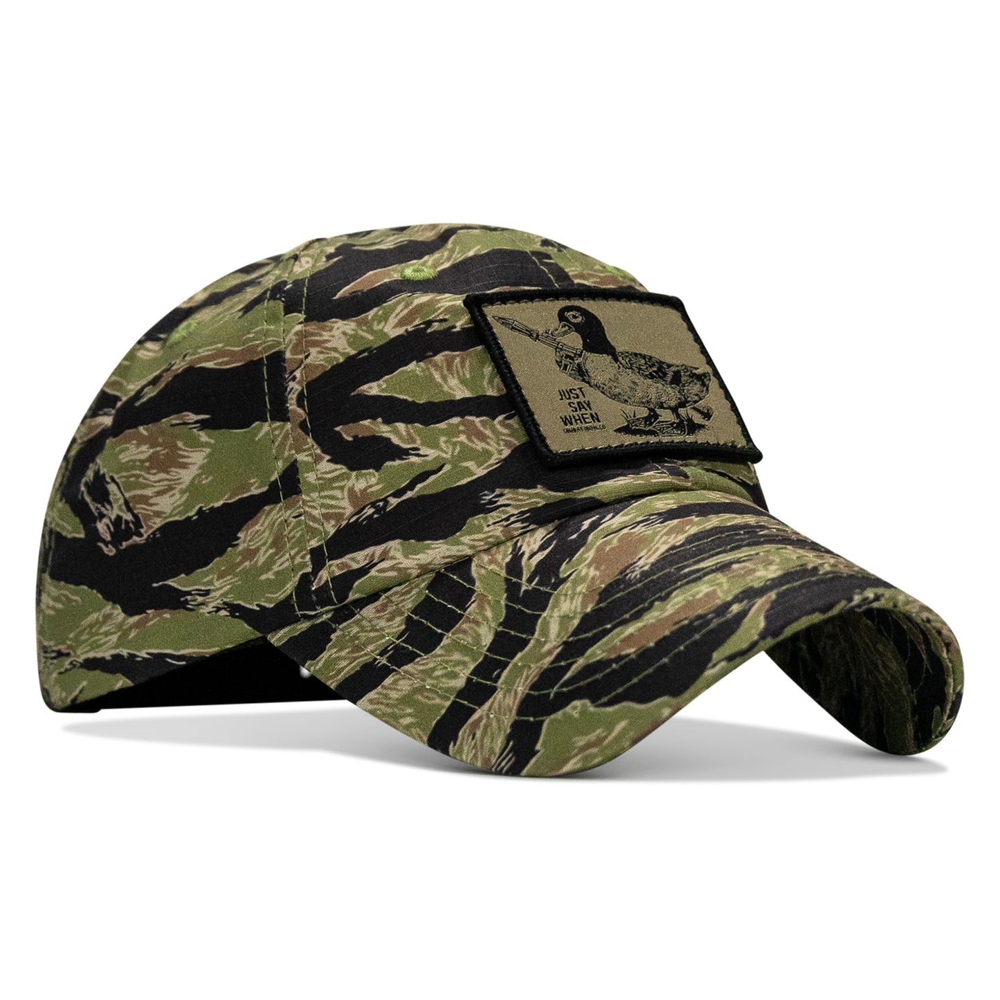 Just Say When Patch. Tactical Ripstop Mesh Snapback Hat