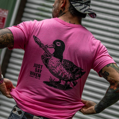 Just Say When Men's T-Shirt
