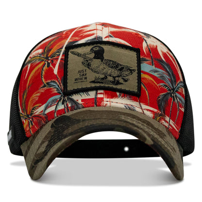 Just Say When Patch Original Ripstop Snapback Hat