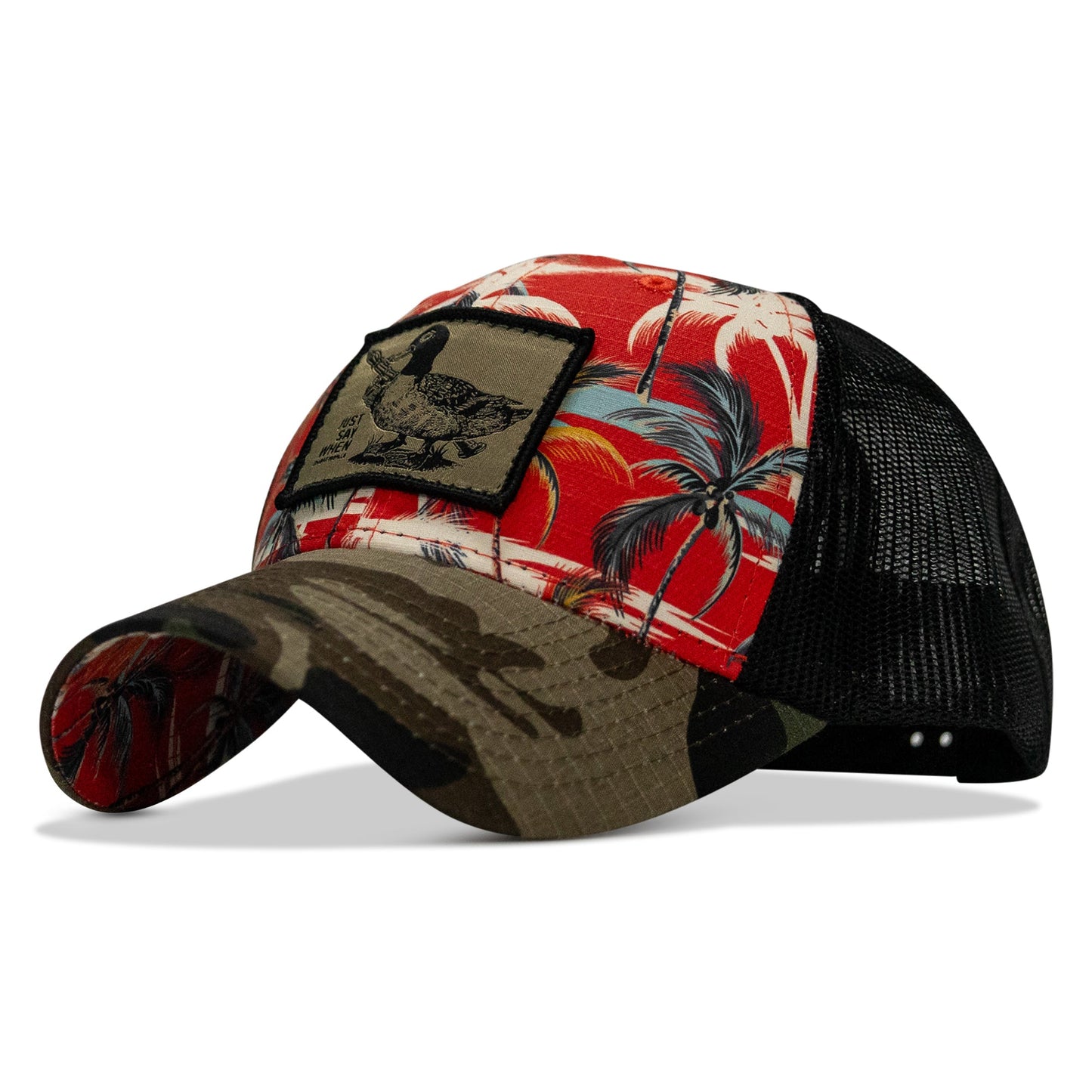Just Say When Patch Original Ripstop Snapback Hat