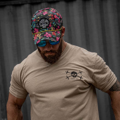 Kill Bad Vibes Skull Weekender Rope Snapback Hat
