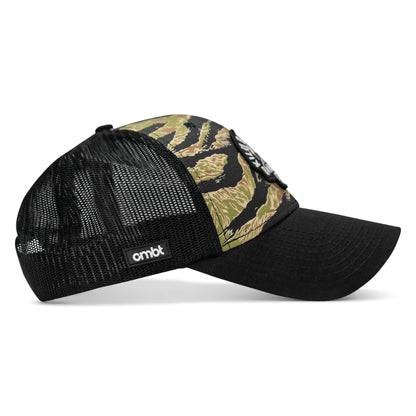 Kill Bad Vibes Skull Patch Original Ripstop Snapback Hat