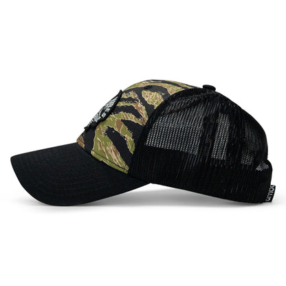 Kill Bad Vibes Skull Patch Original Ripstop Snapback Hat