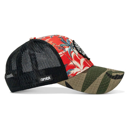 Kill Bad Vibes Skull Patch Original Ripstop Snapback Hat