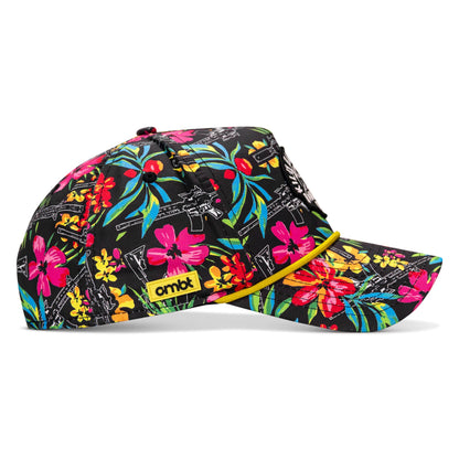 Kill Bad Vibes Skull Weekender Rope Snapback Hat