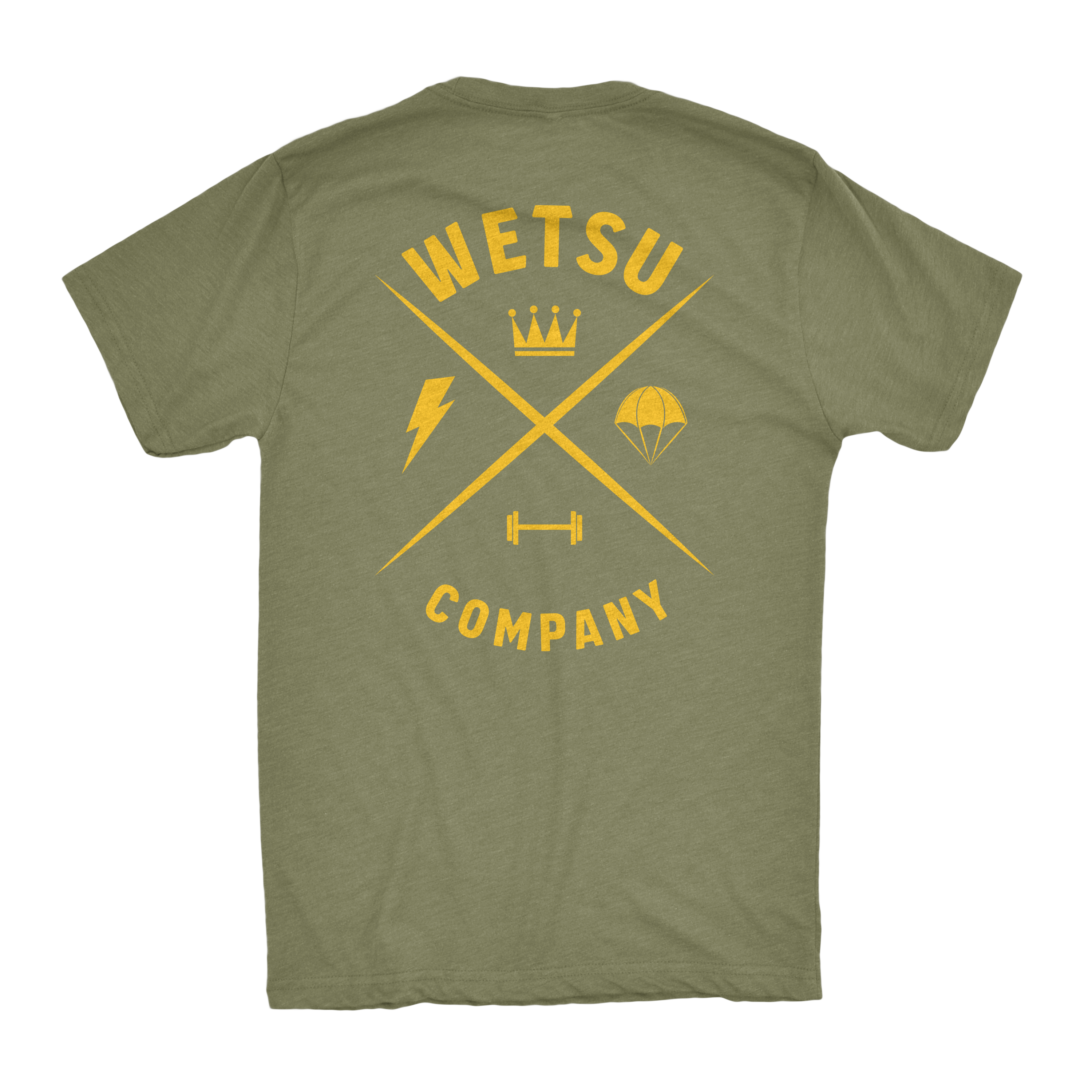 Airborne Kings and Queens Shirt Military Green