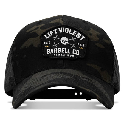Lift Violent Barbell Co Patch Snapback Hat
