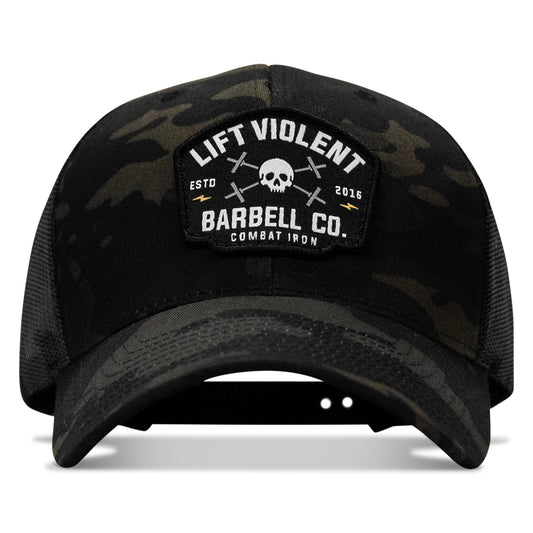 Lift Violent Barbell Co Patch Snapback Hat