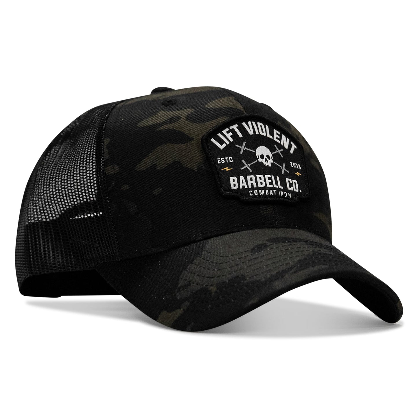 Lift Violent Barbell Co Patch Snapback Hat
