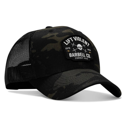 Lift Violent Barbell Co Patch Snapback Hat