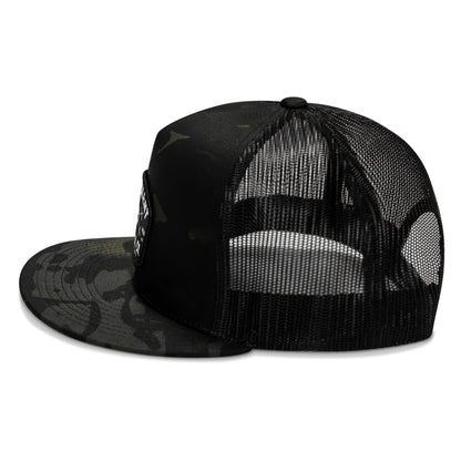 Lift Violent Barbell Co Patch Flatbill Snapback Hat