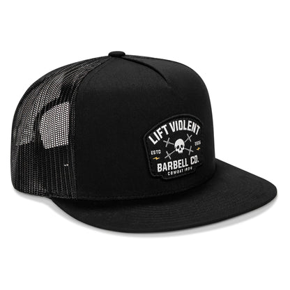 Lift Violent Barbell Co Patch Flatbill Snapback Hat