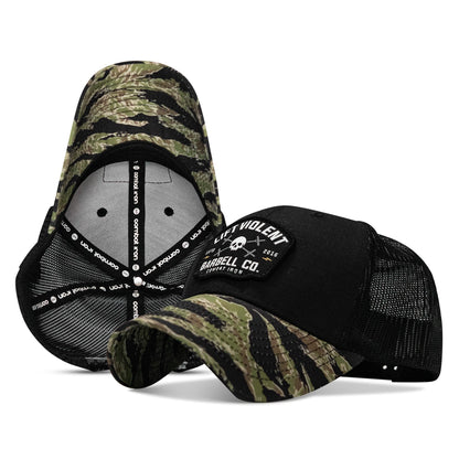 Lift Violent Barbell Co Patch Original Ripstop Snapback Hat