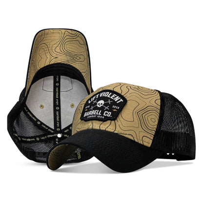 Lift Violent Barbell Co Patch Original Ripstop Snapback Hat