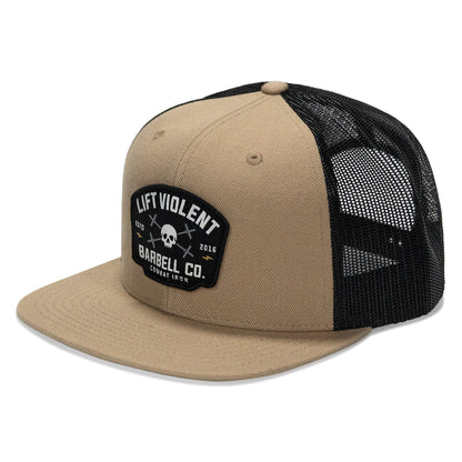 Lift Violent Barbell Co Patch Flatbill Snapback Hat