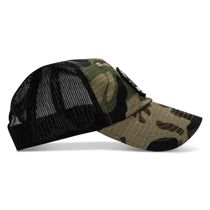 Lift Violent Barbell Co Patch. Tactical Ripstop Mesh Snapback Hat