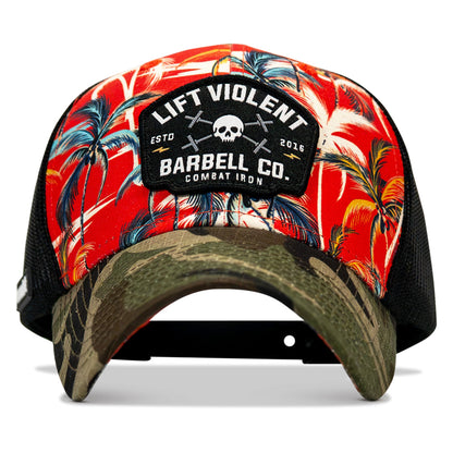 Lift Violent Barbell Co Patch Original Ripstop Snapback Hat