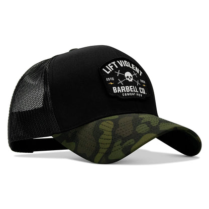 Lift Violent Barbell Co Patch Snapback Hat