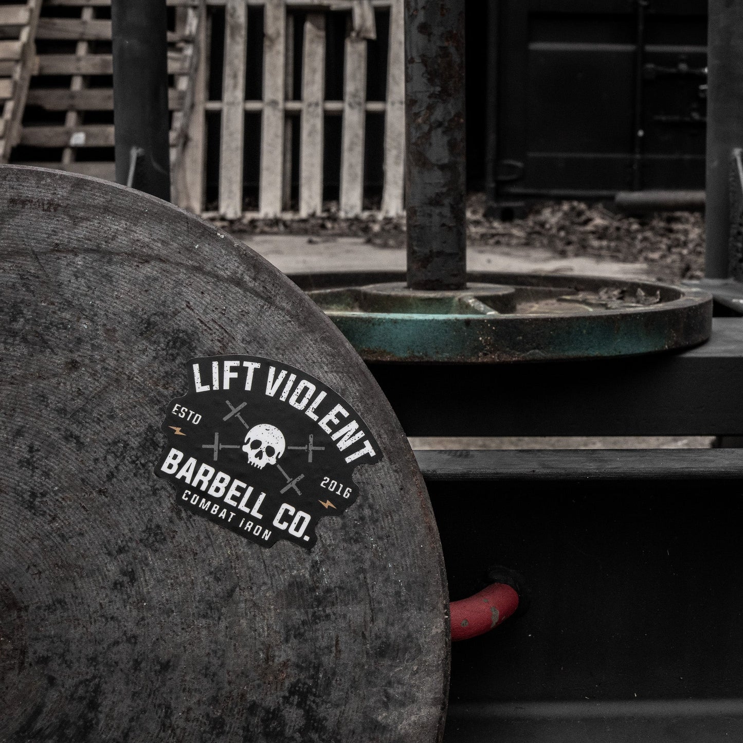 Lift Violent Barbell Co. Decal