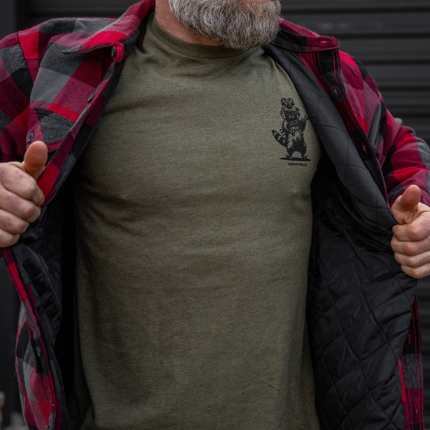 Lil Feral Raccoon Men's T-Shirt
