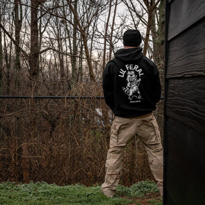 Lil Feral Raccoon Men's Hoodie