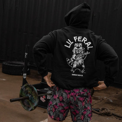 Lil Feral Raccoon Men's Hoodie