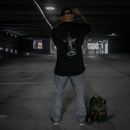 The Lord Is A Man Of War Heavyweight Men's T-Shirt
