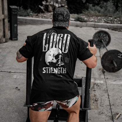 The Lord Is My Strength Heavyweight Men's T-Shirt