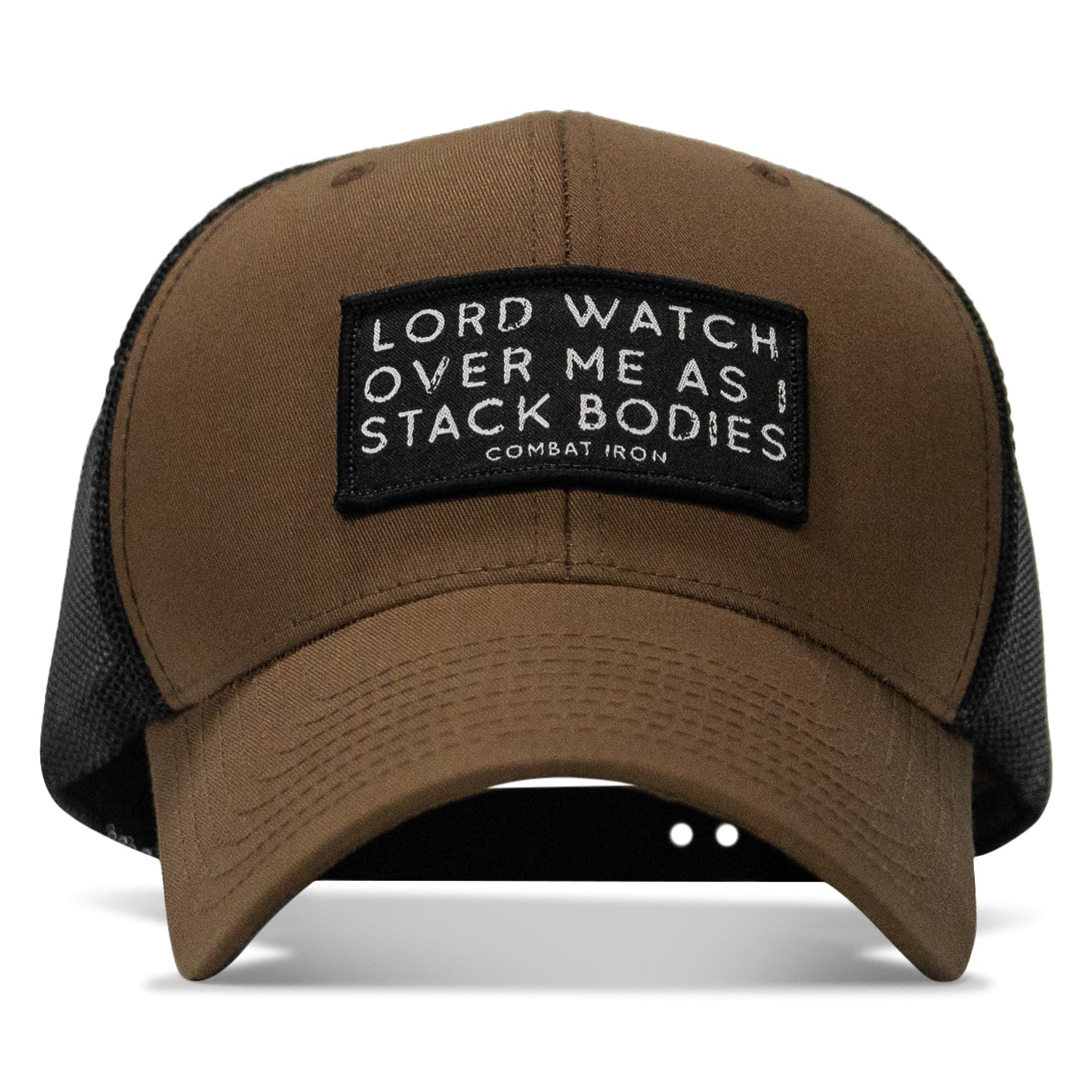 Lord Watch Over Me As I Stack Bodies Patch Snapback Hat