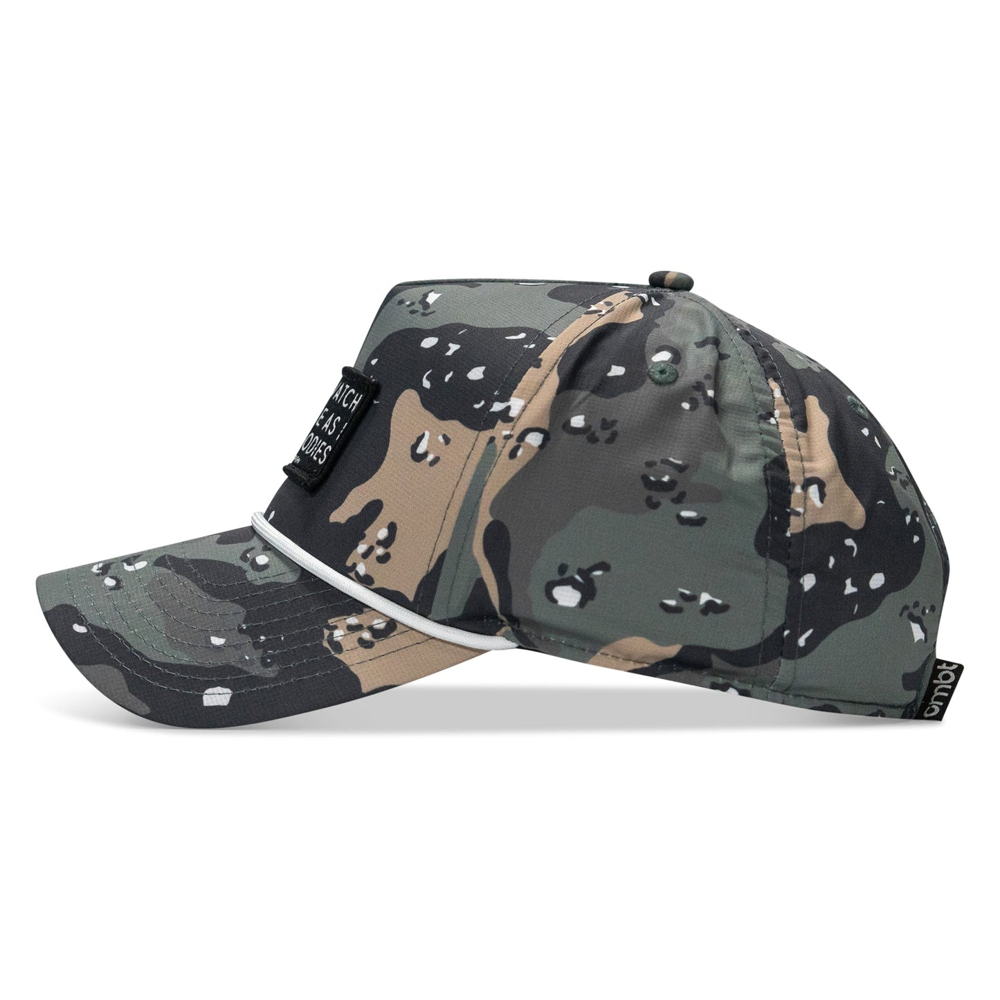 Lord Watch Over Me As I Stack Bodies Patch Waterproof Weekender Snapback