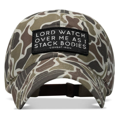 Lord Watch Over Me As I Stack Bodies Patch Ripstop Tactical Hat