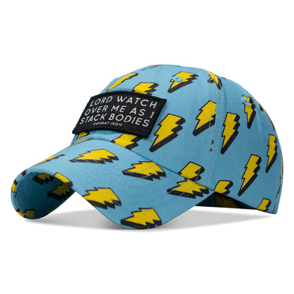 Lord Watch Over Me As I Stack Bodies Patch Tactical Ripstop Mesh Snapback Hat