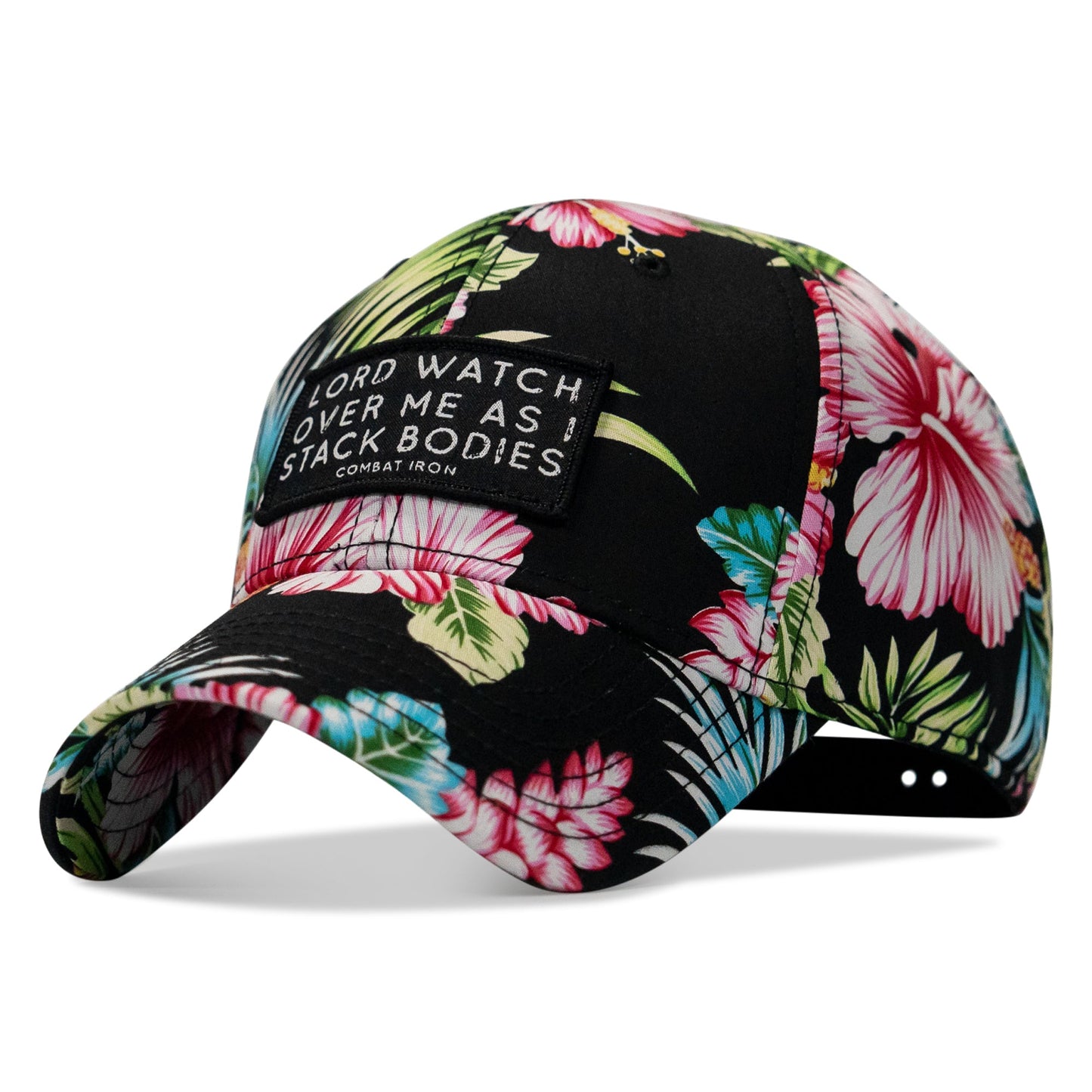 Lord Watch Over Me As I Stack Bodies Patch Snapback Hat