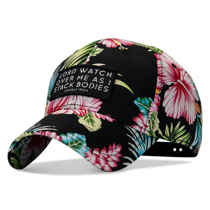 Lord Watch Over Me As I Stack Bodies Patch Snapback Hat