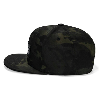 Lord Watch Over Me As I Stack Bodies Patch Flatbill Hat