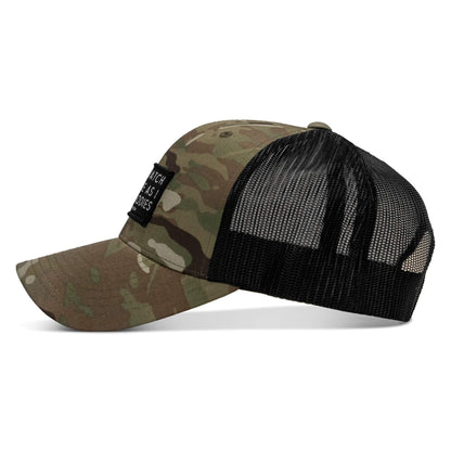 Lord Watch Over Me As I Stack Bodies Patch Snapback Hat