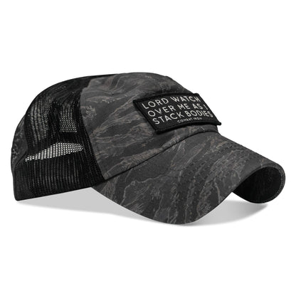Lord Watch Over Me As I Stack Bodies Patch Tactical Ripstop Mesh Snapback Hat