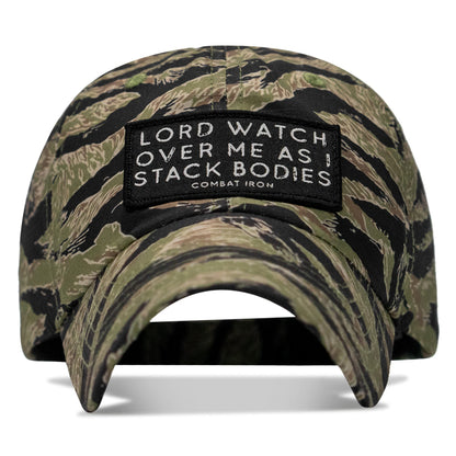 Lord Watch Over Me As I Stack Bodies Patch Ripstop Tactical Hat