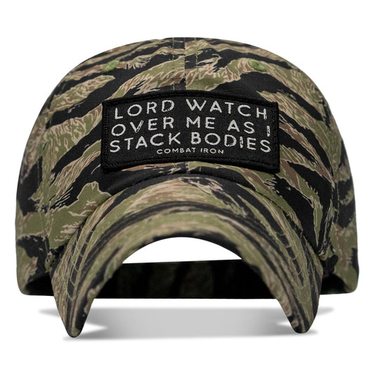 Lord Watch Over Me As I Stack Bodies Patch Ripstop Tactical Hat