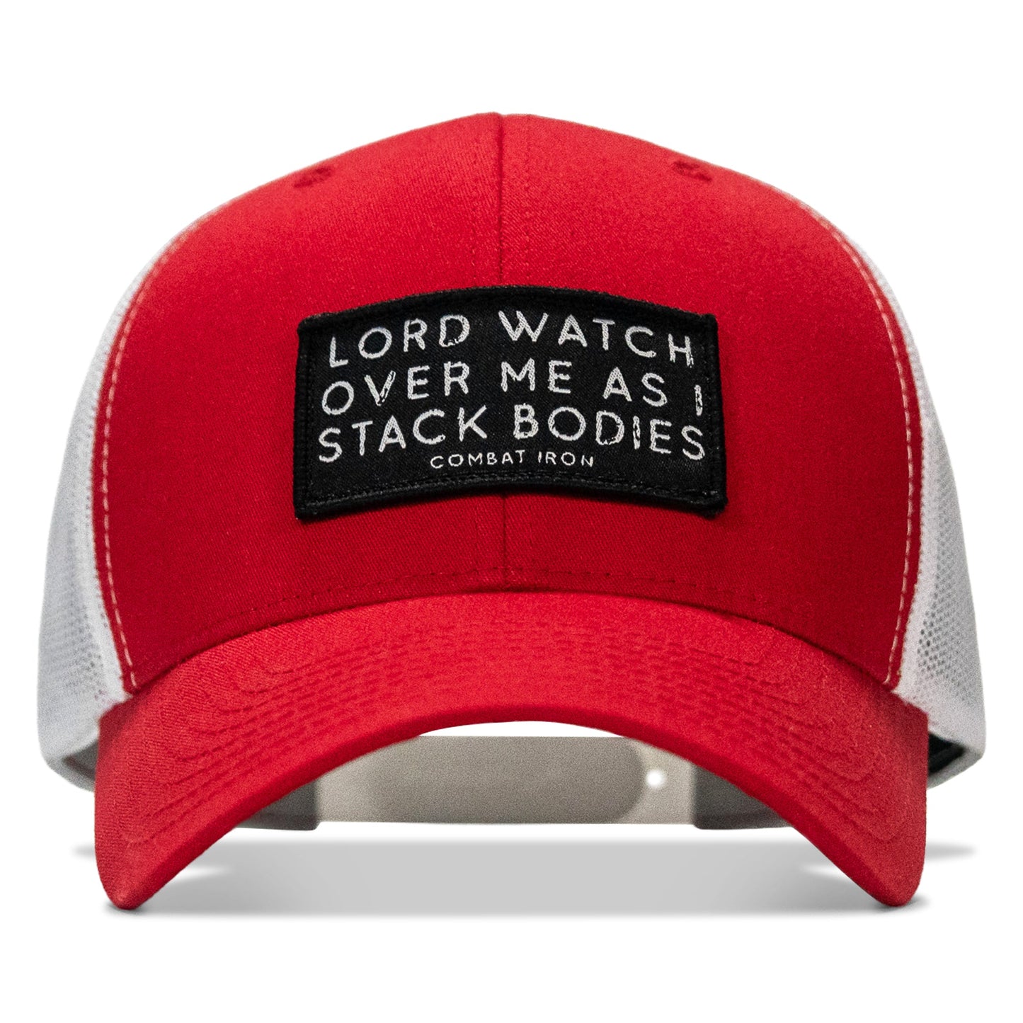 Lord Watch Over Me As I Stack Bodies Patch Snapback Hat