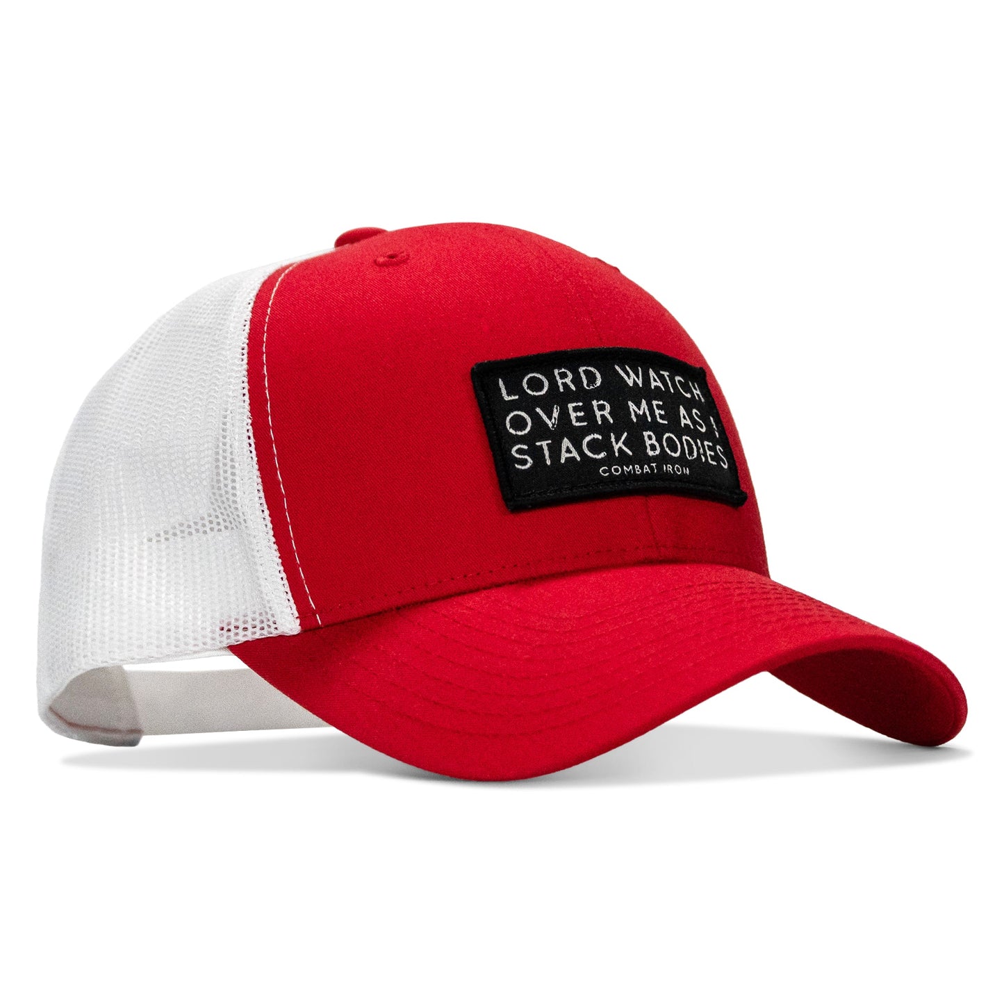 Lord Watch Over Me As I Stack Bodies Patch Snapback Hat