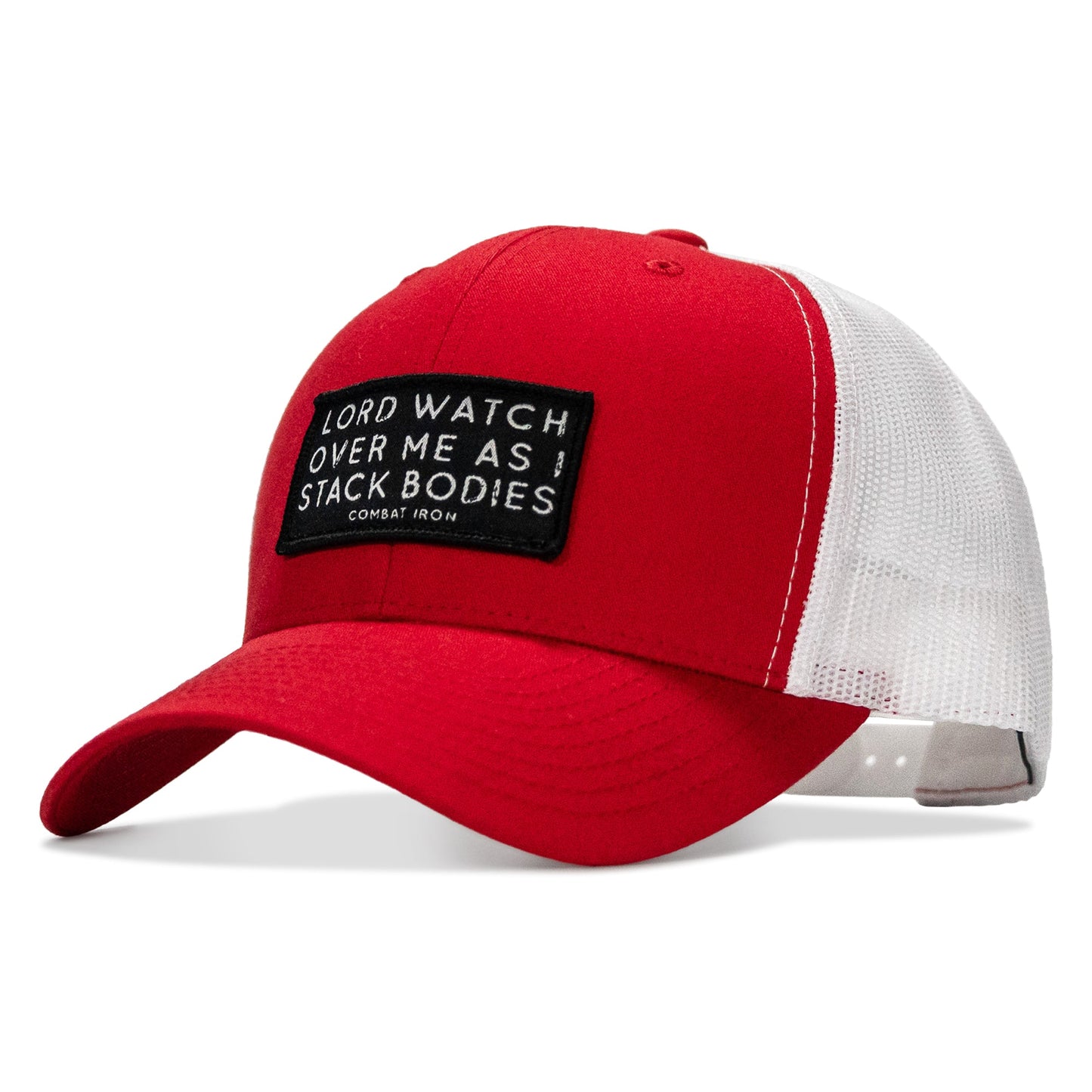 Lord Watch Over Me As I Stack Bodies Patch Snapback Hat