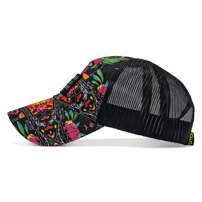 Lord Watch Over Me As I Stack Bodies Patch Tactical Ripstop Mesh Snapback Hat