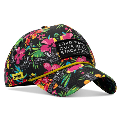 Lord Watch Over Me As I Stack Bodies Patch Waterproof Weekender Snapback