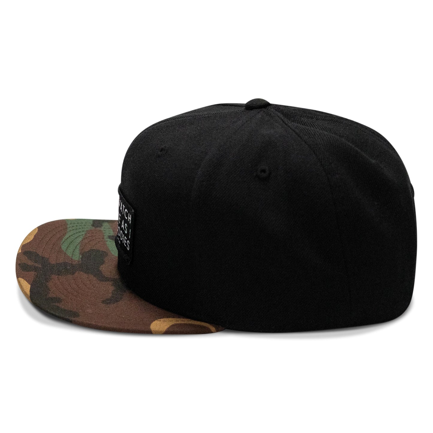 Lord Watch Over Me As I Stack Bodies Patch Flatbill SnapBack Hat