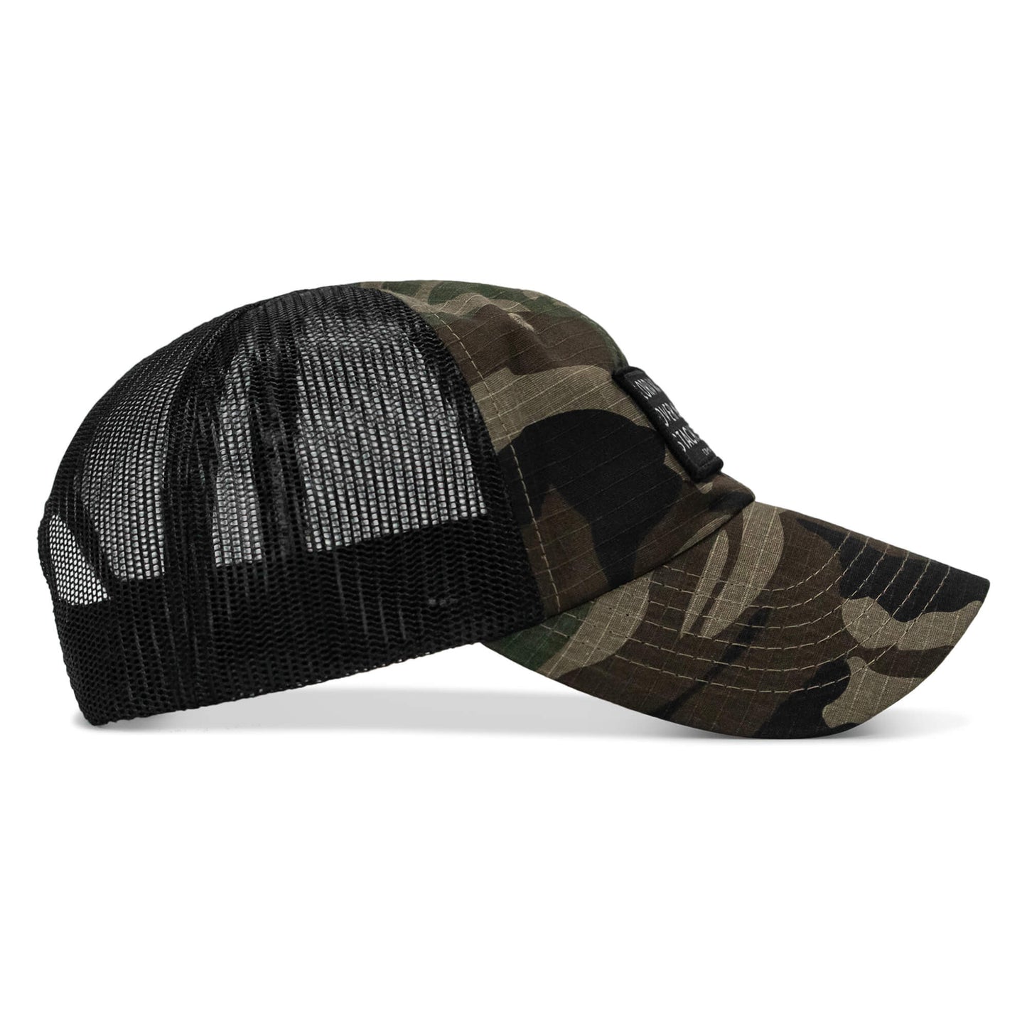 Lord Watch Over Me As I Stack Bodies Patch Tactical Ripstop Mesh Snapback Hat