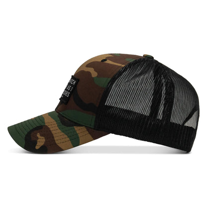 Lord Watch Over Me As I Stack Bodies Patch Snapback Hat