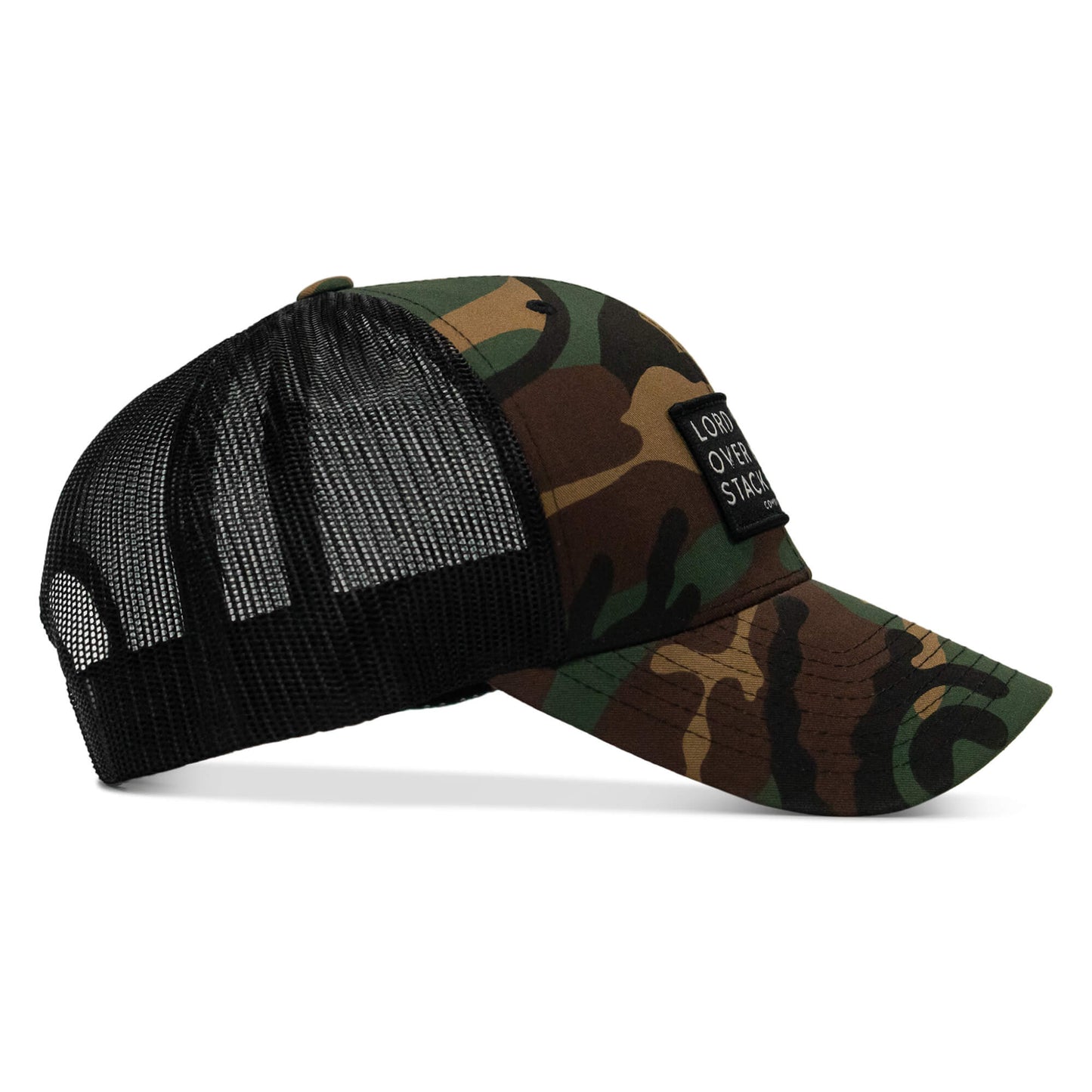 Lord Watch Over Me As I Stack Bodies Patch Snapback Hat