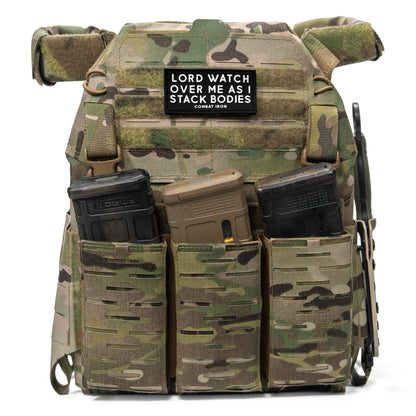 Lord Watch Over Me As I Stack Bodies PVC Patch