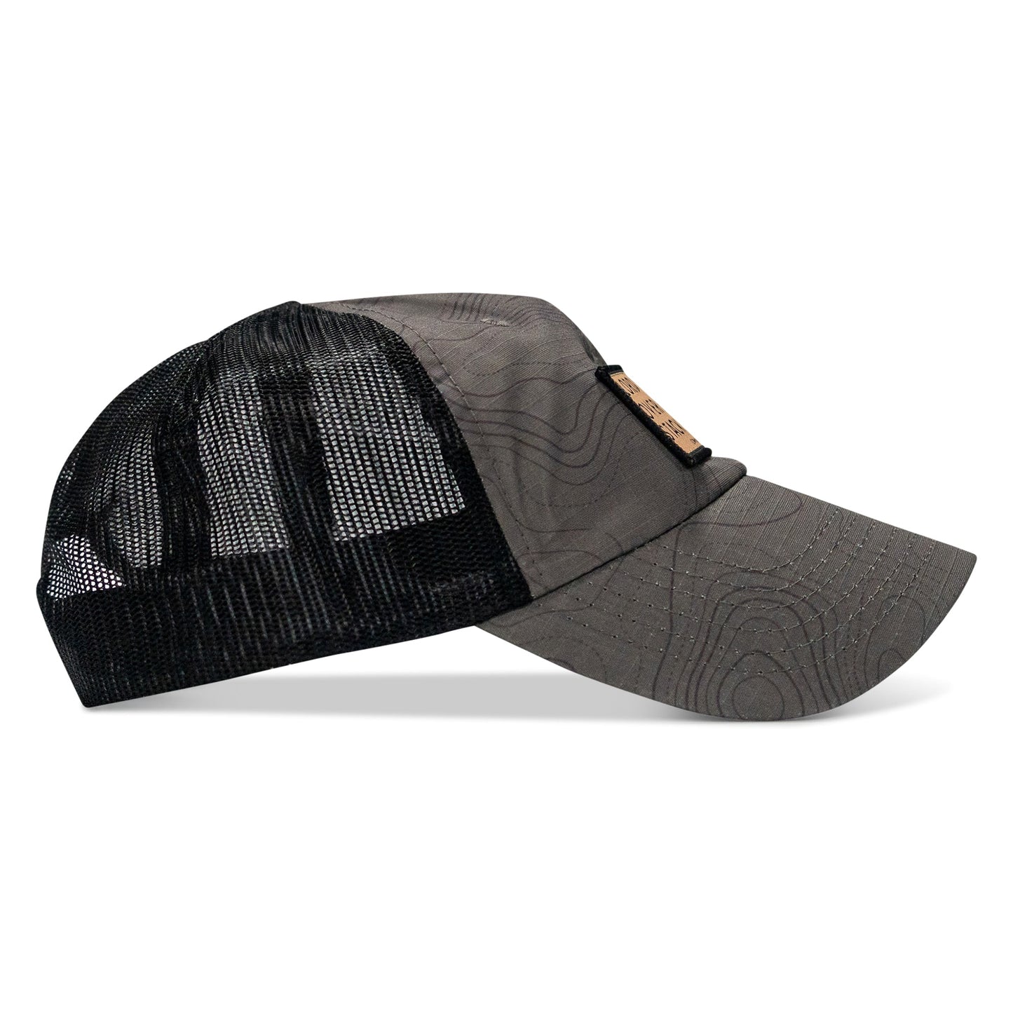 Lord Watch Over Me As I Stack Bodies Tan Patch Tactical Ripstop Mesh Snapback Hat